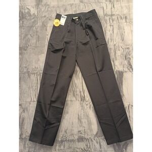 Timber Creek by Wrangler Men's Ultimate Khakis Black Size 32x32 Pleated